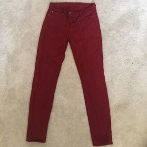 Hudson mid rise nico skinny