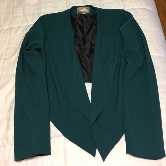 Forever 21 Jackets & Blazers - Jade green open blazer