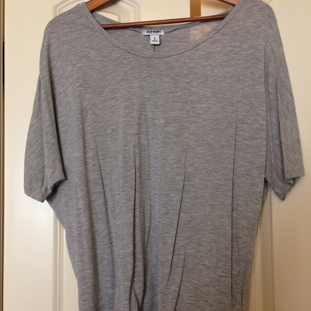 Pair of Old Navy dolman short sleeve tees.