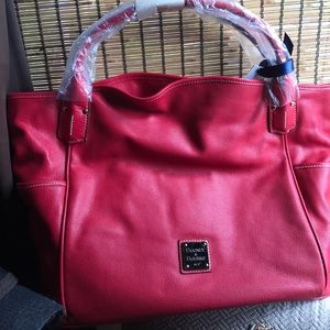 Dooney & Bourke red tote