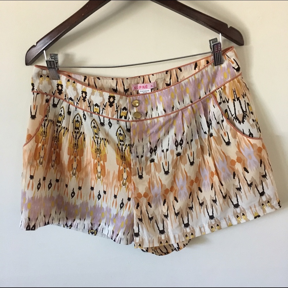 Supre Silky Printed Shorts