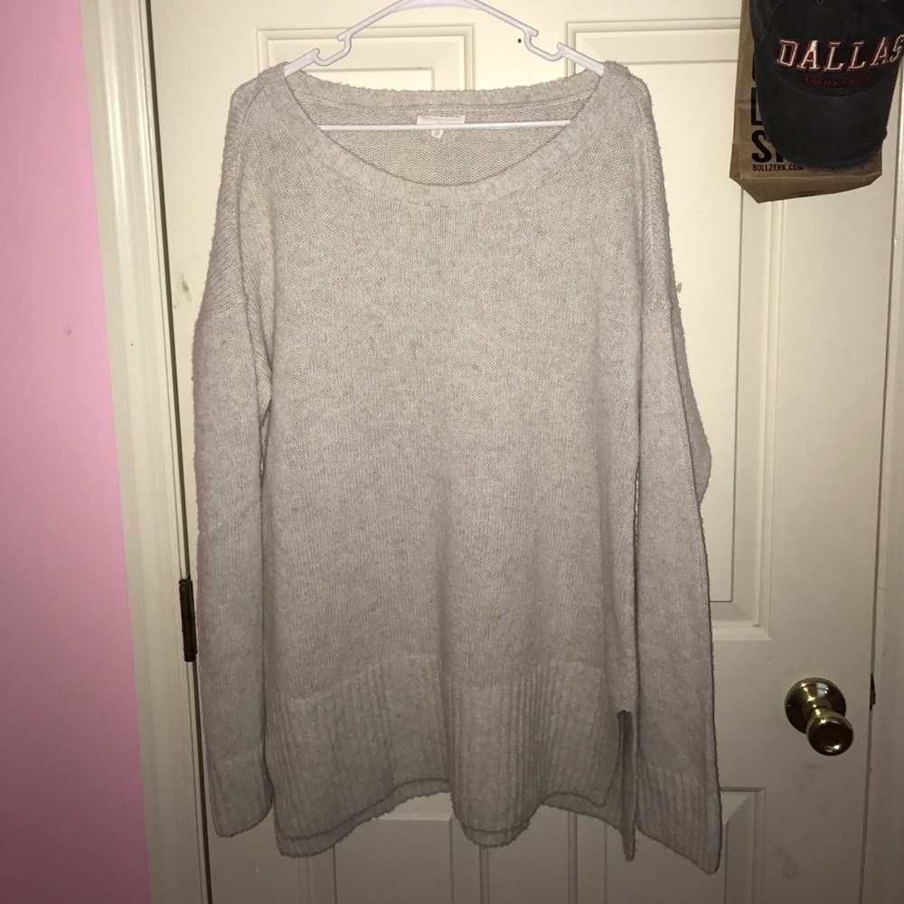 Oversized Gray Sweater