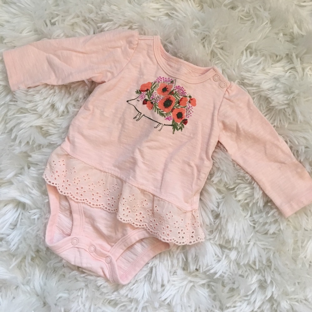 Floral onesie dress