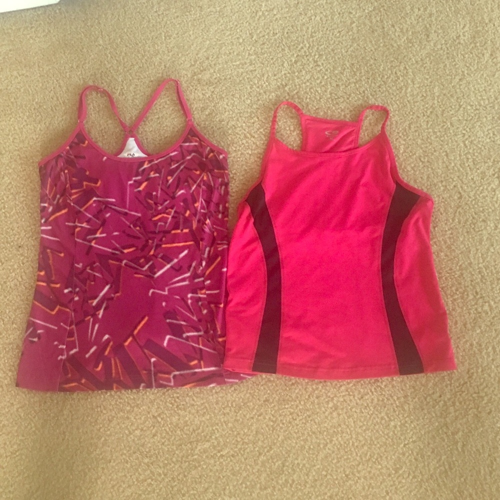 Athletic Bundle.  Razor back tank tops.