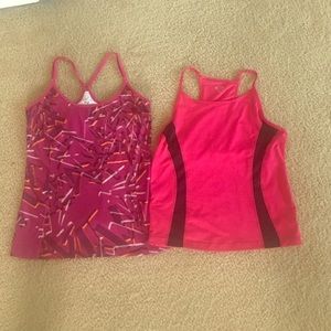 Athletic Bundle.  Razor back tank tops.