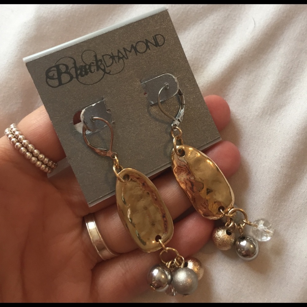 Black Diamond Earrings