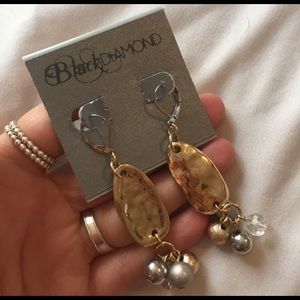 Black Diamond Earrings