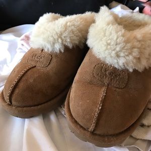 Chestnut UGG slippers