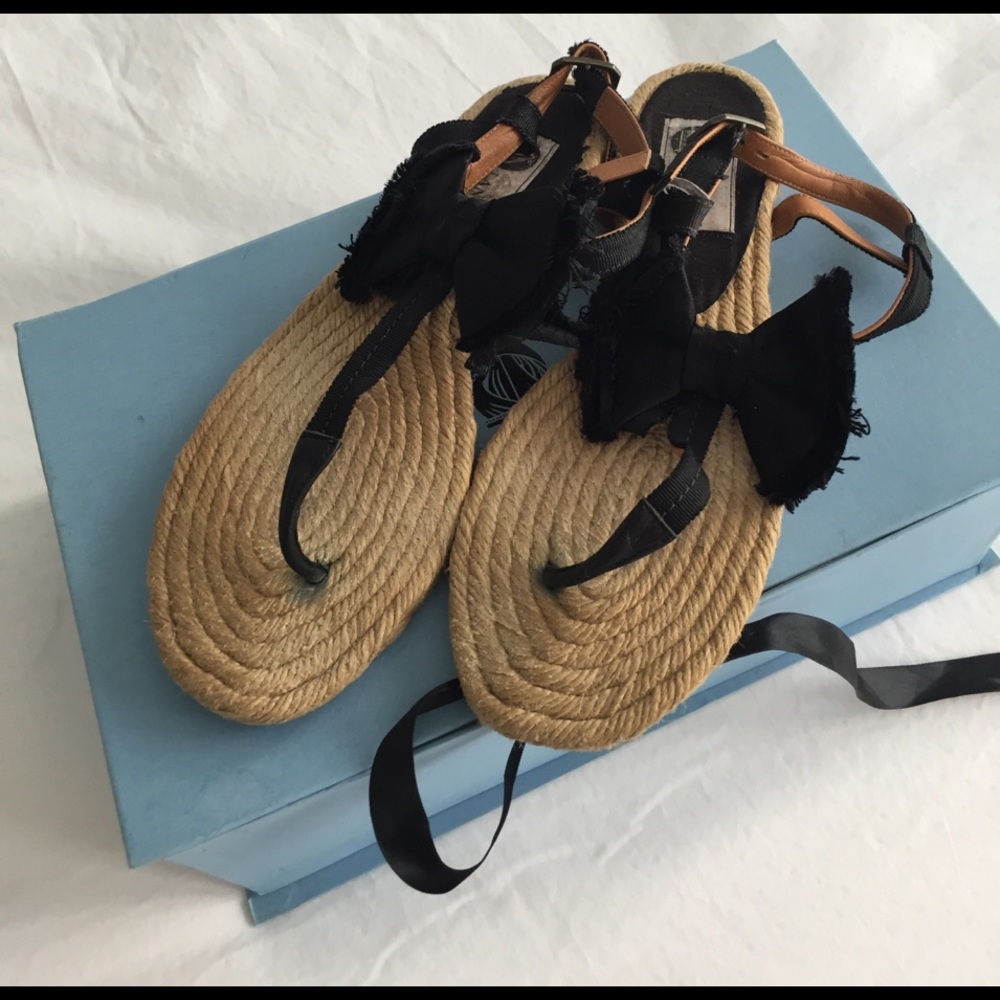 Lanvin espadrille sandal size 37