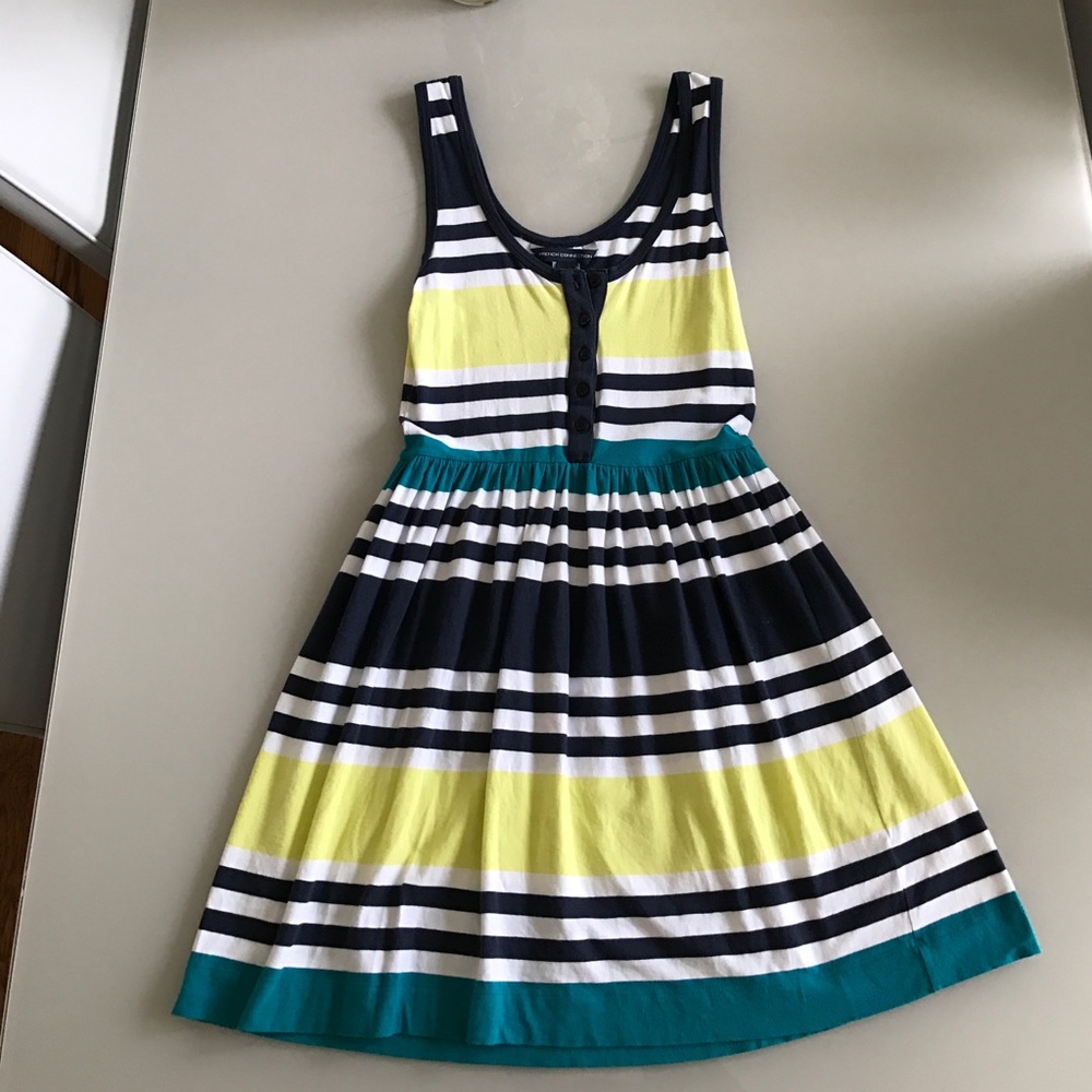 French Connection striped sundress