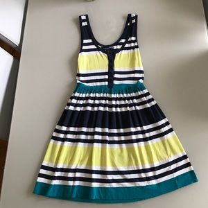 French Connection striped sundress