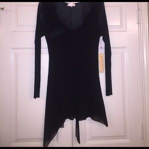 Petit Pois by Viviana XL black long sleeve top