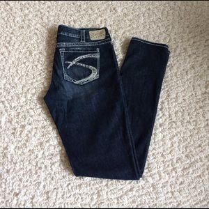 "AIKO skinny" Silver jeans