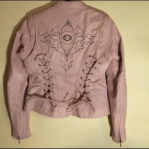 Pink Harley-Davidson Coat