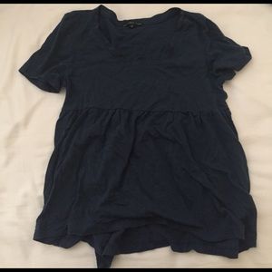 Urban outfitters babydoll top teal