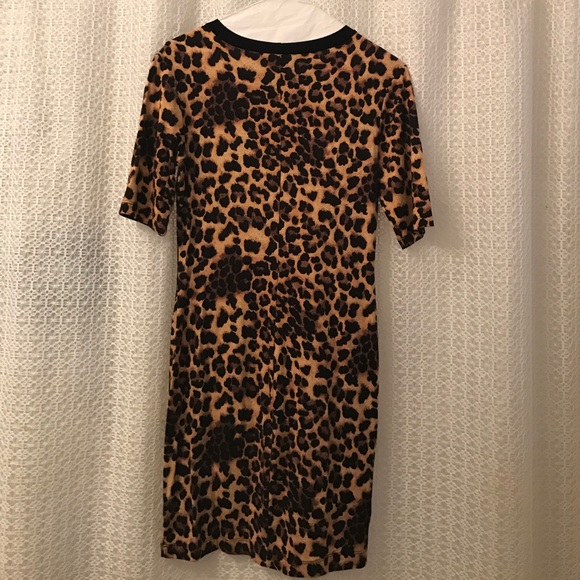 Leopard print midi dress - Picture 2 of 2