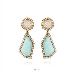 Sand + Sky Post Drop Earrings