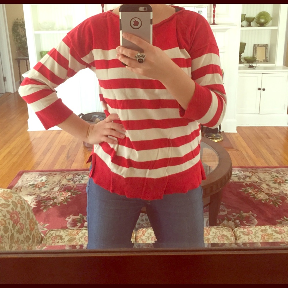 Red Striped Shirt