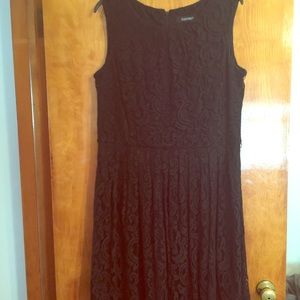 Black cocktail dress