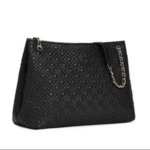 Tory Burch Marion Quilted Leather Chain Tote