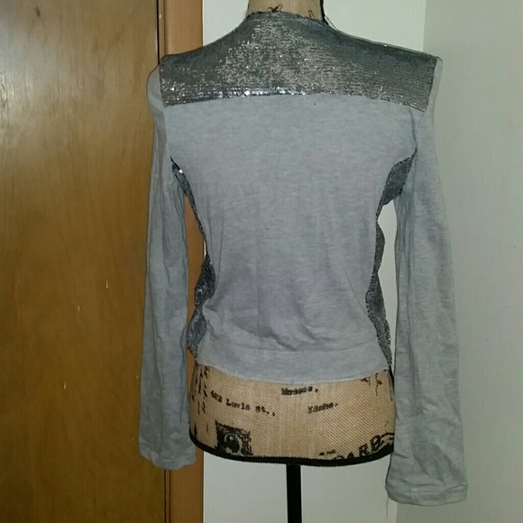 🎈Last One left🎈Sequins moto jacket - Picture 2 of 5