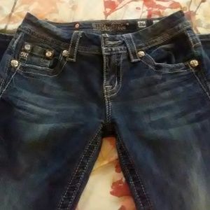Miss me jeans worn once or twice