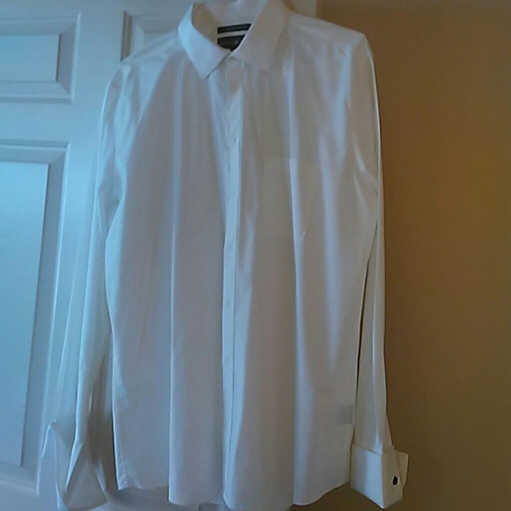 White dress shirt slim fit