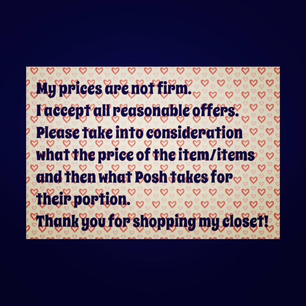 My closet is SMOKE &PET free and well cared for!