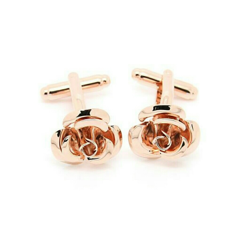 Cufflinks rose gold