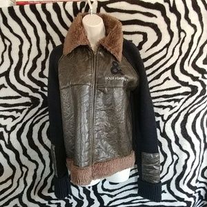 Dolce and gabbana sweater jacket