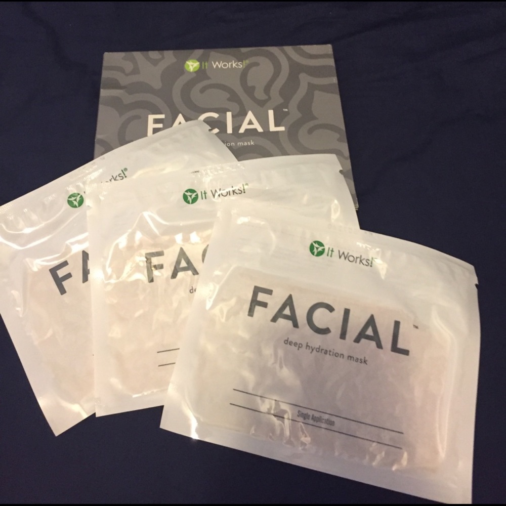 It works! Facial deep hydration mask