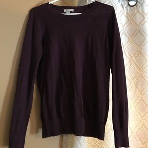 Maroon Loft cardigan