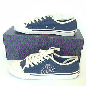 TORY BURCH NAVY DANIEL SNEAKERS