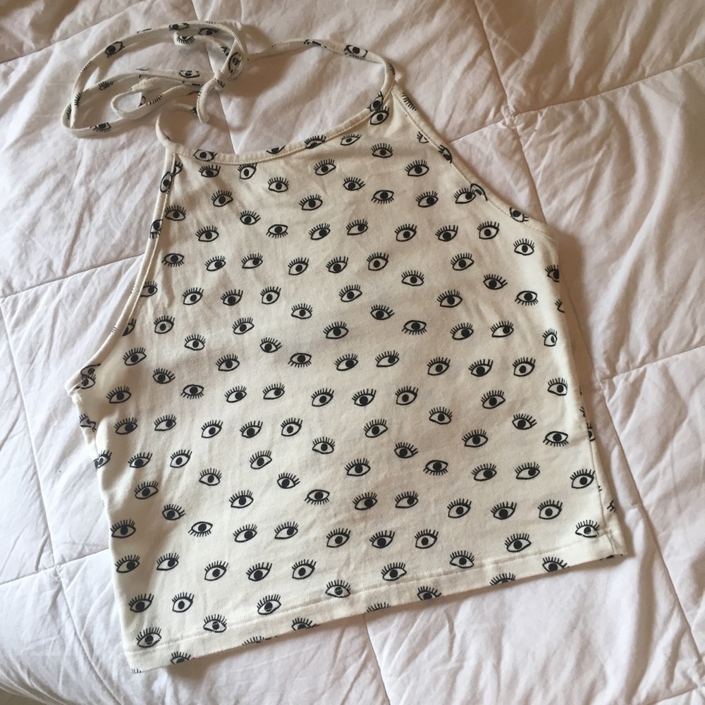 Brandy Melville Sachi Halter Top 👁
