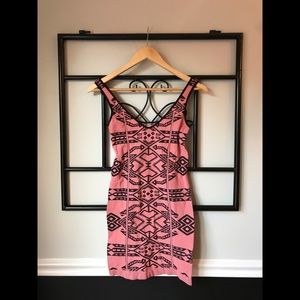 Free People Tribal Print Bodycon Dress