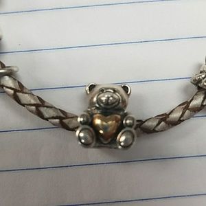 Pandora bear charm