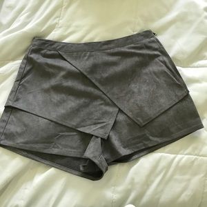 LF grey, suede, s16 (summer) skort
