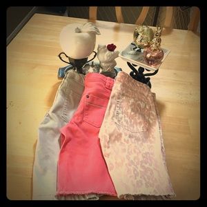 Girls Bermudas x 3 perfect for summer🌞