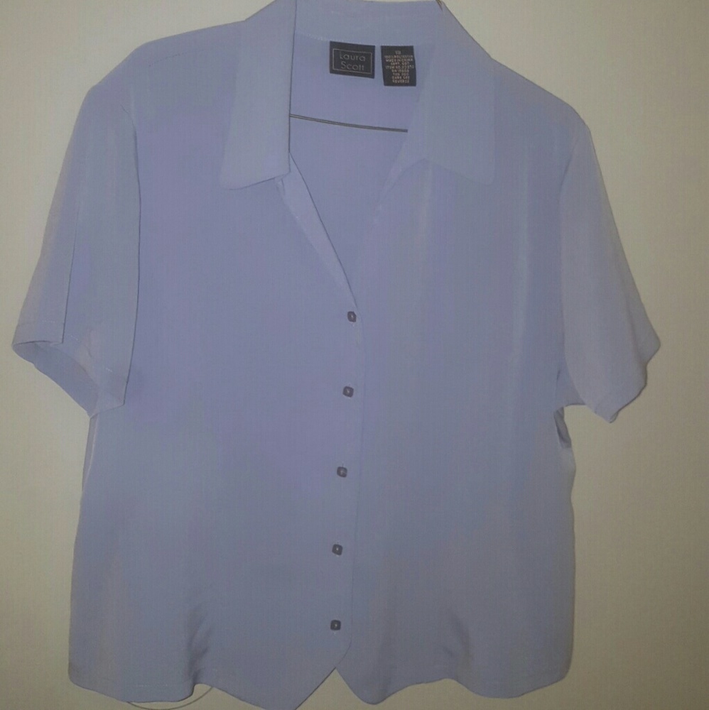 Laura Scott Button Blouse