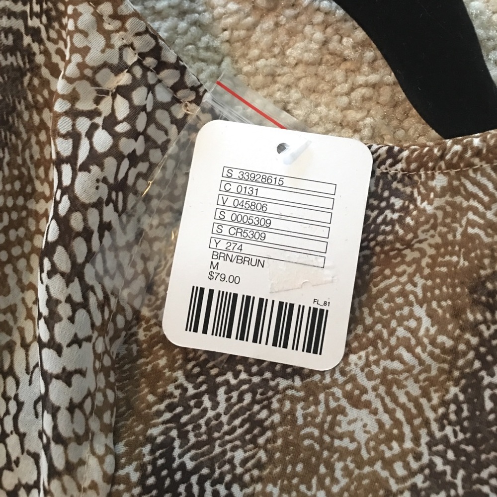 URBAN OUTFITTERS Ecote Jumpsuit Sheer Snake Print - Picture 2 of 4