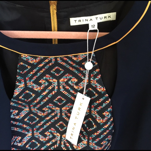 Trina Turk Shift Dress W/Tag! - Picture 3 of 4