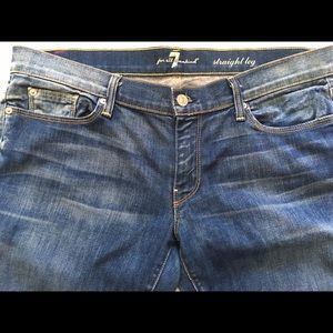 ❤7 for all Mankind. Sz 32x34. Prefect condition.