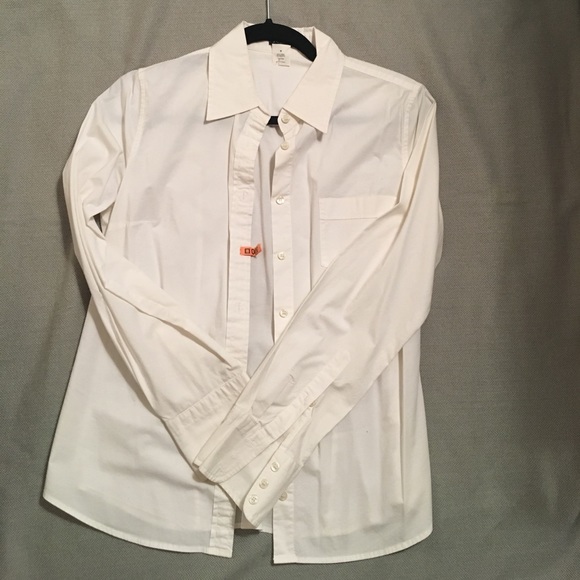 Jcrew white button down shirt - Picture 1 of 4