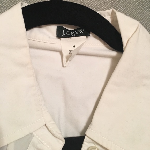 Jcrew white button down shirt - Picture 2 of 4