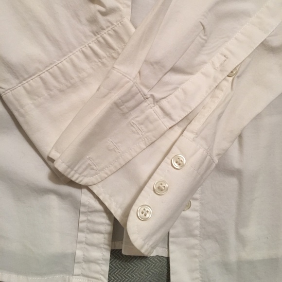 Jcrew white button down shirt - Picture 4 of 4