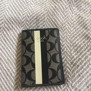 Coach Passport Holder