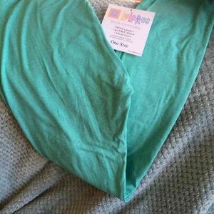 Lularoe leggings bnwt OS heathered seafoam green