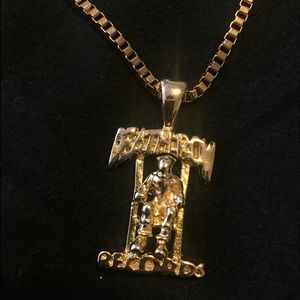 Triple dipped gold Death Row Chain