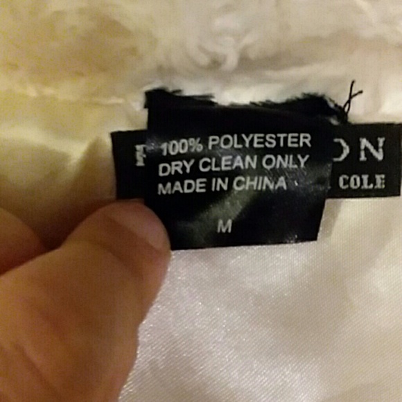 Reversible Faux Swirly Fur Coat - Picture 6 of 8