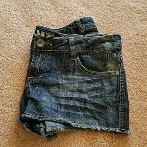 Blue Spice Jean Shorts